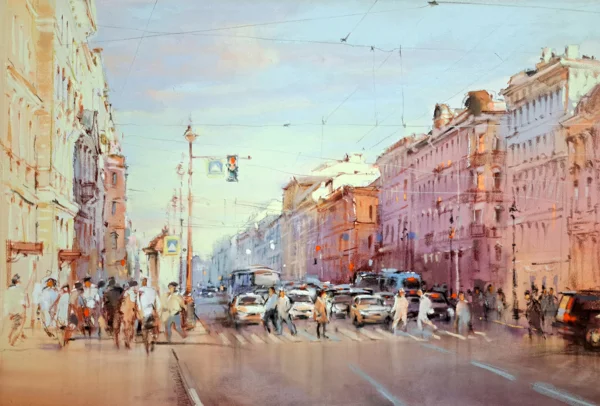 Главная улица города